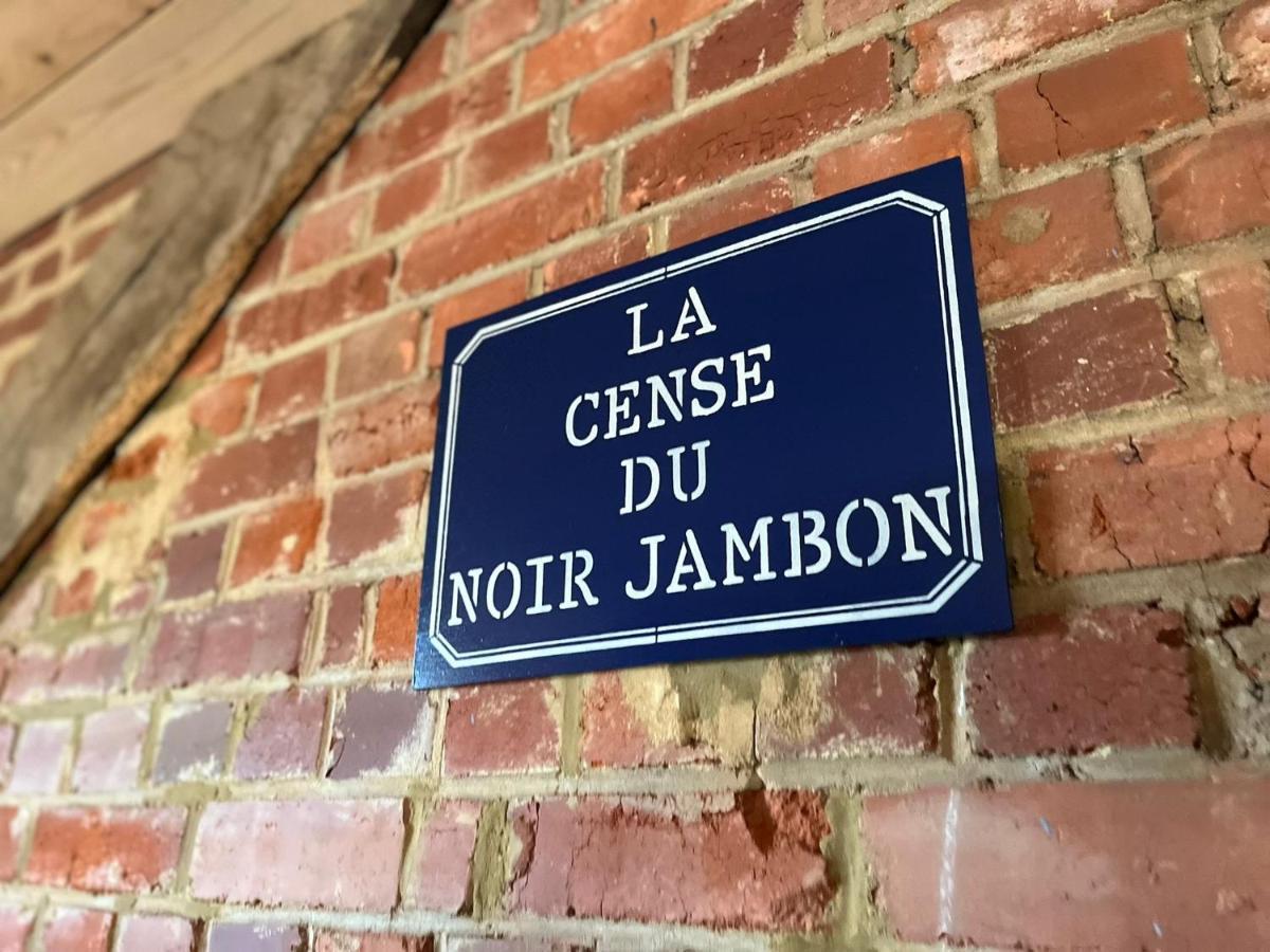 La Cense Du Noir Jambon Bed & Breakfast Silly Luaran gambar